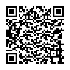 Código QR para número de telefone +12509998890