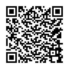 QR-code voor telefoonnummer +12509998891