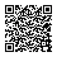 Código QR para número de teléfono +12509998892