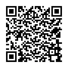 QR код за телефонен номер +12509998902