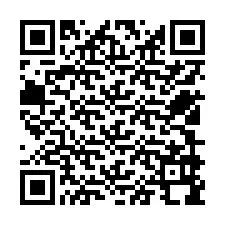 QR код за телефонен номер +12509998923