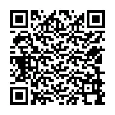 QR код за телефонен номер +12509998926