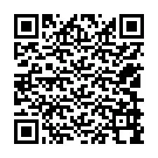 QR код за телефонен номер +12509998935