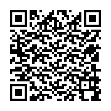 QR-code voor telefoonnummer +12509998942