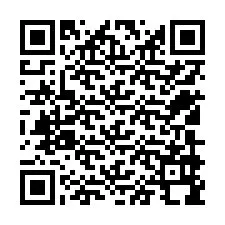 Codice QR per il numero di telefono +12509998951