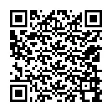Codice QR per il numero di telefono +12509998975