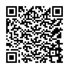 QR код за телефонен номер +12509998981