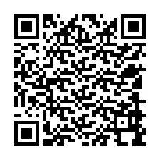 QR kód a telefonszámhoz +12509998984