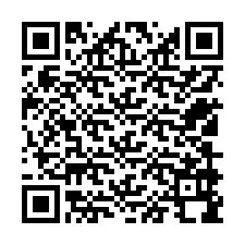 QR-code voor telefoonnummer +12509998995