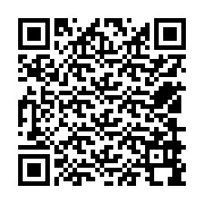 Codice QR per il numero di telefono +12509998997