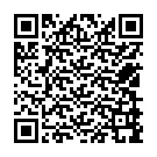 Código QR para número de teléfono +12509999077