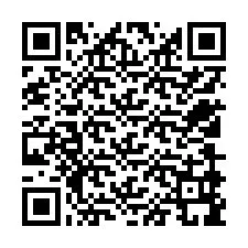 QR-code voor telefoonnummer +12509999089