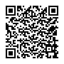 Código QR para número de teléfono +12509999456