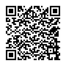 Código QR para número de teléfono +12509999666