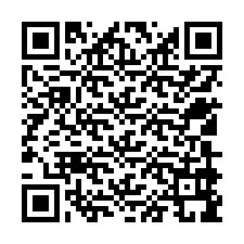 Código QR para número de teléfono +12509999850