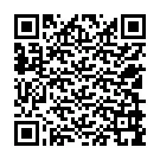 QR-koodi puhelinnumerolle +12509999874