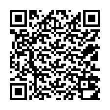 QR Code สำหรับหมายเลขโทรศัพท์ +12512010871