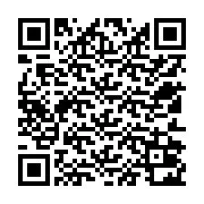 QR Code สำหรับหมายเลขโทรศัพท์ +12512022004