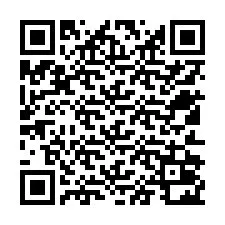 QR-code voor telefoonnummer +12512022010