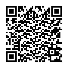 QR-code voor telefoonnummer +12512022012