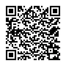 Codice QR per il numero di telefono +12512022567