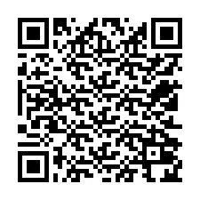 QR kód a telefonszámhoz +12512024299