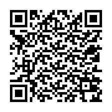 QR Code สำหรับหมายเลขโทรศัพท์ +12512024448