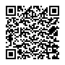 Código QR para número de telefone +12512026837