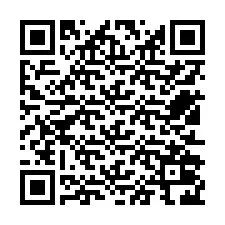 QR-code voor telefoonnummer +12512026997