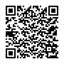 QR-Code für Telefonnummer +12512073435