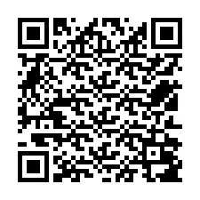 Codice QR per il numero di telefono +12512087057