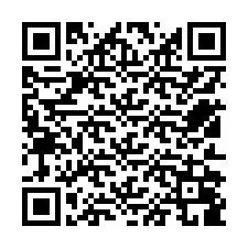 QR Code สำหรับหมายเลขโทรศัพท์ +12512089017