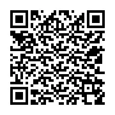 QR kód a telefonszámhoz +12512158434