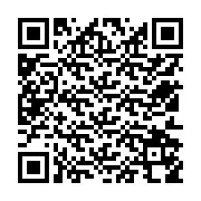 Kode QR untuk nomor Telepon +12512158706