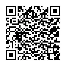 QR код за телефонен номер +12512158819