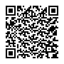 Kode QR untuk nomor Telepon +12512204112