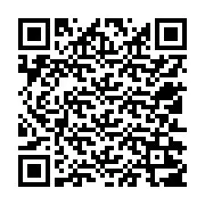 QR Code สำหรับหมายเลขโทรศัพท์ +12512207078