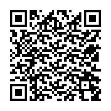 QR kód a telefonszámhoz +12512258736