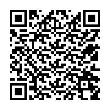 QR-код для номера телефона +12512258742