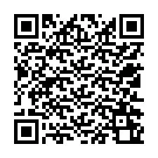 Código QR para número de teléfono +12512260578