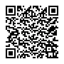 Código QR para número de teléfono +12512261609