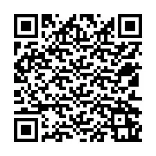 QR kód a telefonszámhoz +12512261610