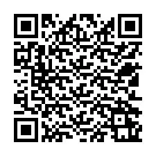 QR-код для номера телефона +12512261624