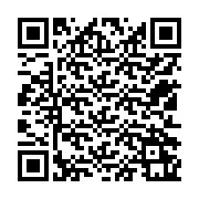 QR-код для номера телефона +12512261625