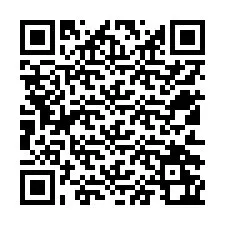 QR-код для номера телефона +12512262710