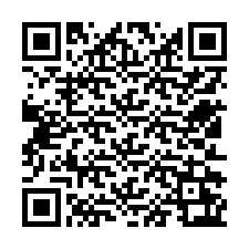 QR Code สำหรับหมายเลขโทรศัพท์ +12512263036