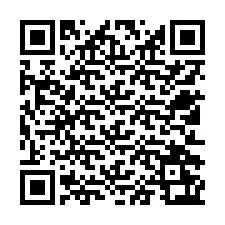 QR Code สำหรับหมายเลขโทรศัพท์ +12512263728