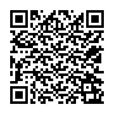 Código QR para número de teléfono +12512263729