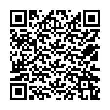 QR kód a telefonszámhoz +12512269653