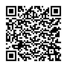 QR Code สำหรับหมายเลขโทรศัพท์ +12512269654